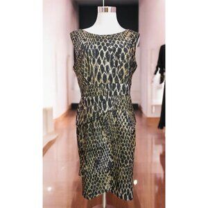 Elegant Leopard Print Dress